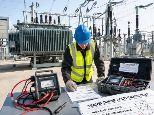 Power utility testing station